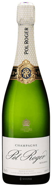 Pol Roger Champagne bottle